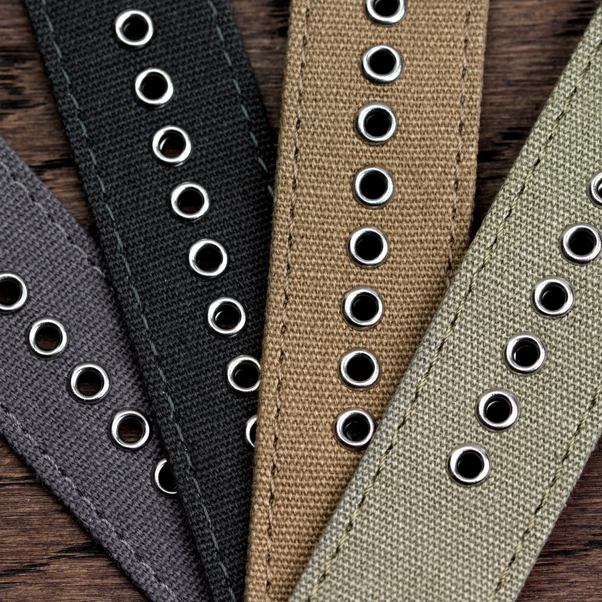 1973 British Military Watch Strap: WARRIOR CANVAS - Desert Sand