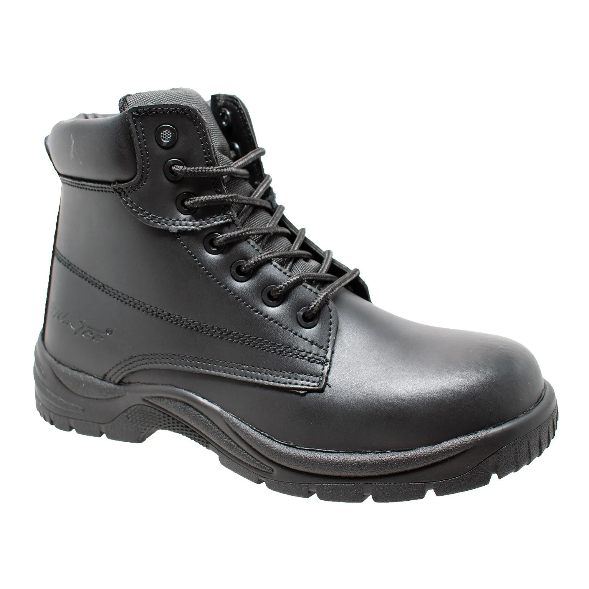 AdTec Men's 6" Composite Toe Work Boot Black