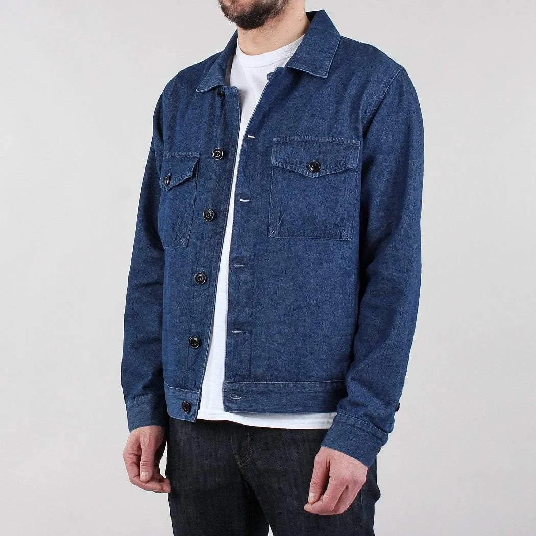 Albam Chambray Work Blouson Shirt Jacket