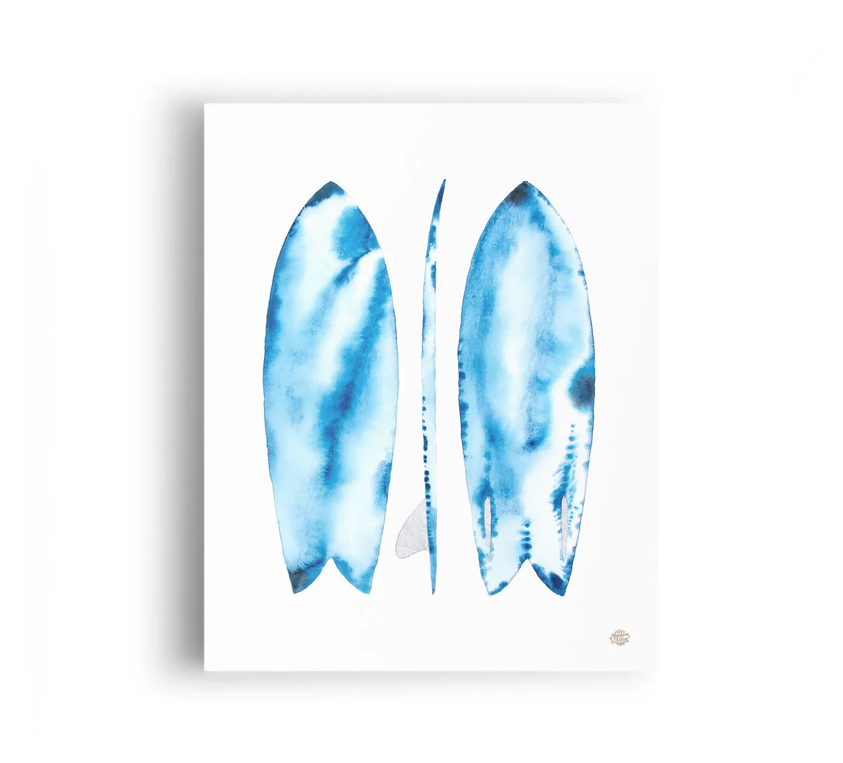 Azure Fish Canvas Print