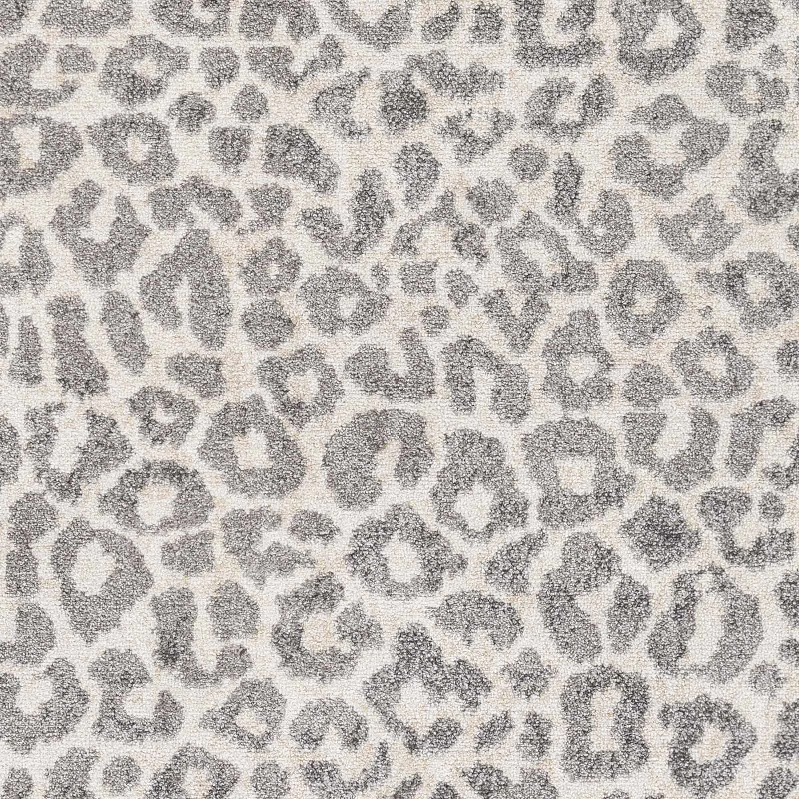 Beige Liversedge Leopard Print Area Rug