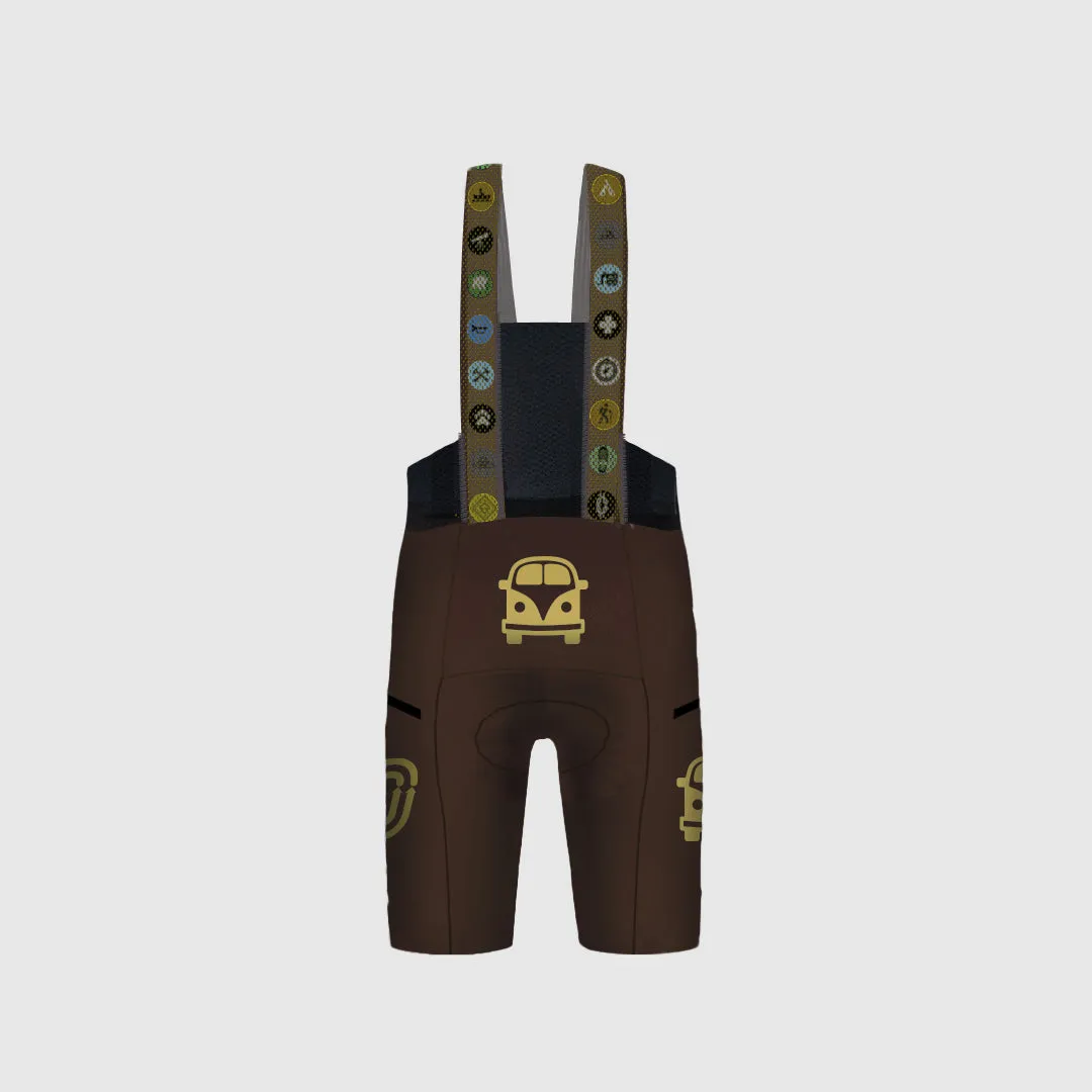 Camper Cargo Chocolate Brown Bibs