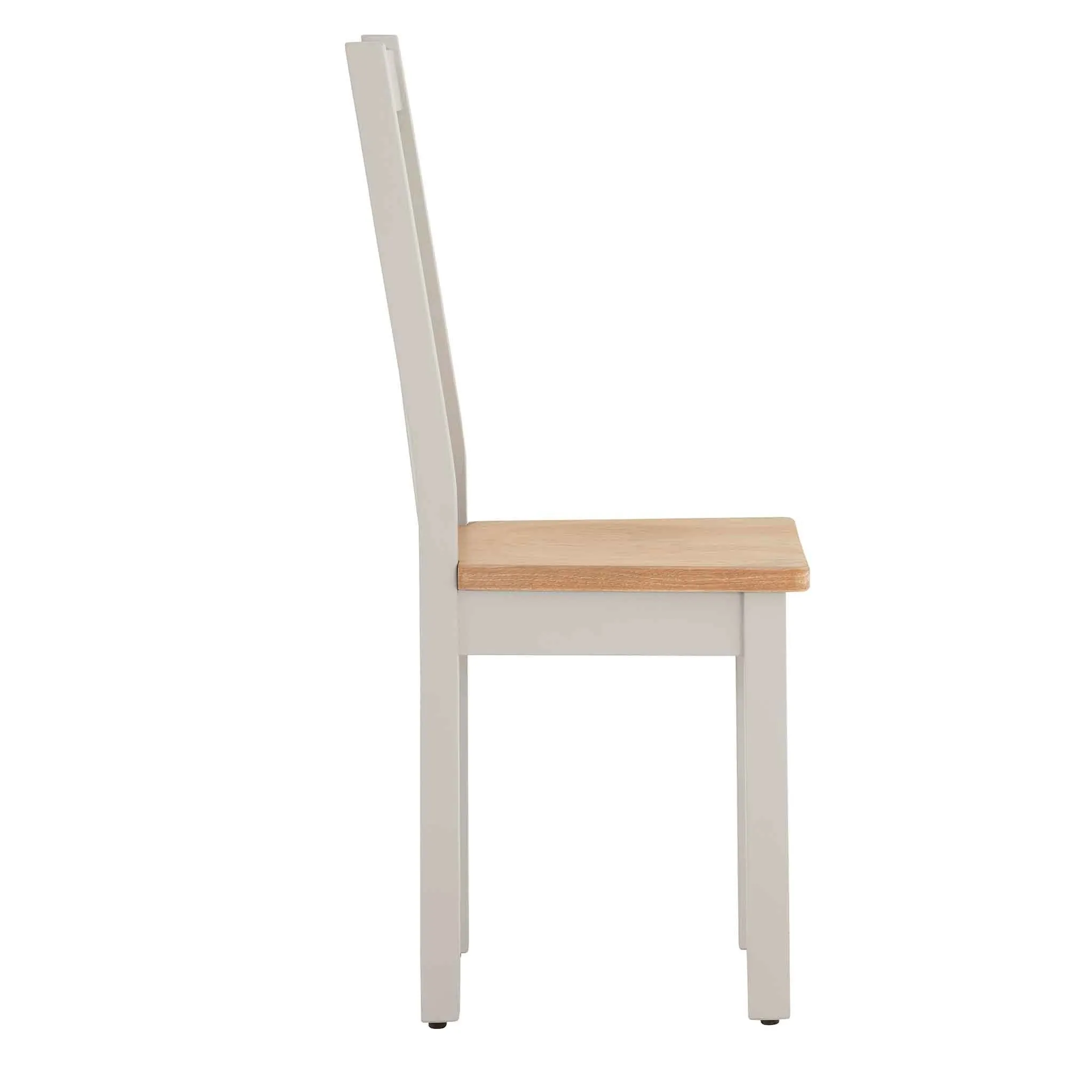 Charlestown Grey Dining Chair with Timber Seat