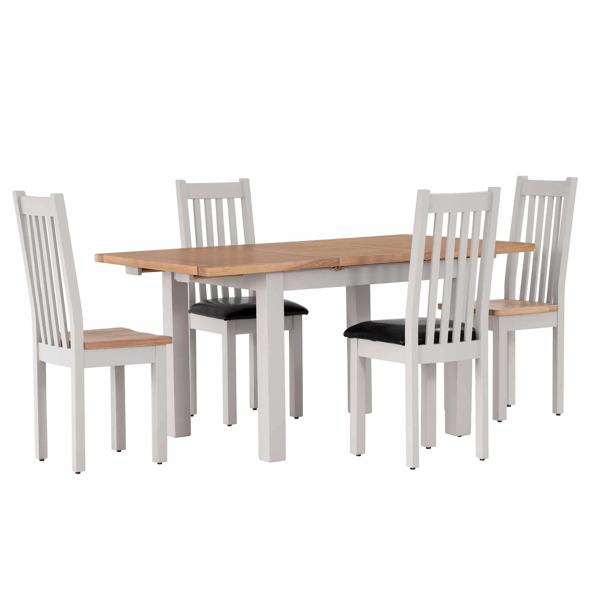 Charlestown Grey Dining Chair with Timber Seat