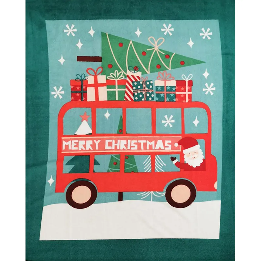 Christmas Cars Printed Polar Fleece Design 12 - 1.30M Panel