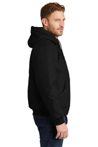 CornerStone® J763H Duck Cloth Hooded Work Jacket