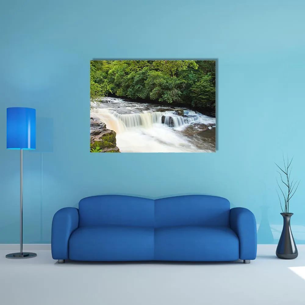 Dundaff Linn Waterfall Canvas Wall Art