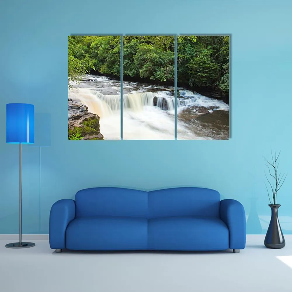 Dundaff Linn Waterfall Canvas Wall Art