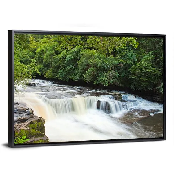 Dundaff Linn Waterfall Canvas Wall Art