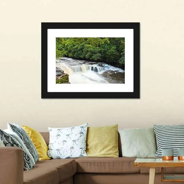 Dundaff Linn Waterfall Canvas Wall Art