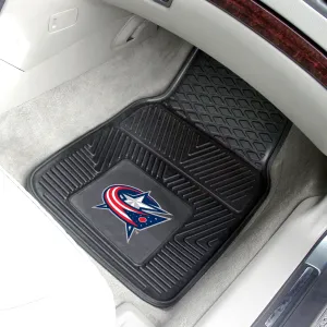 Fanmats Columbus Blue Jackets Heavy Duty Car Mat Set - 2 Pieces