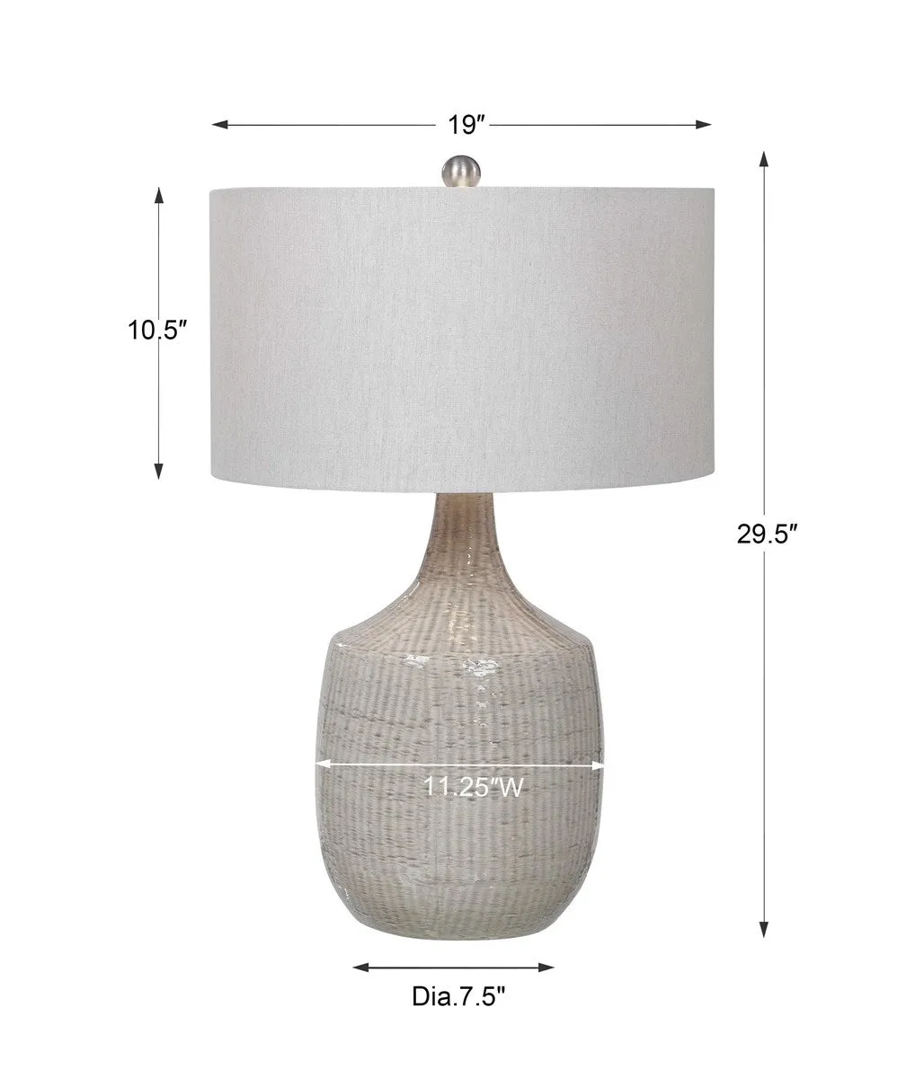 Felipe Gray Table Lamp