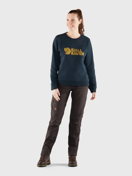 FJALLRAVEN WOMEN'S LOGO SWEATER