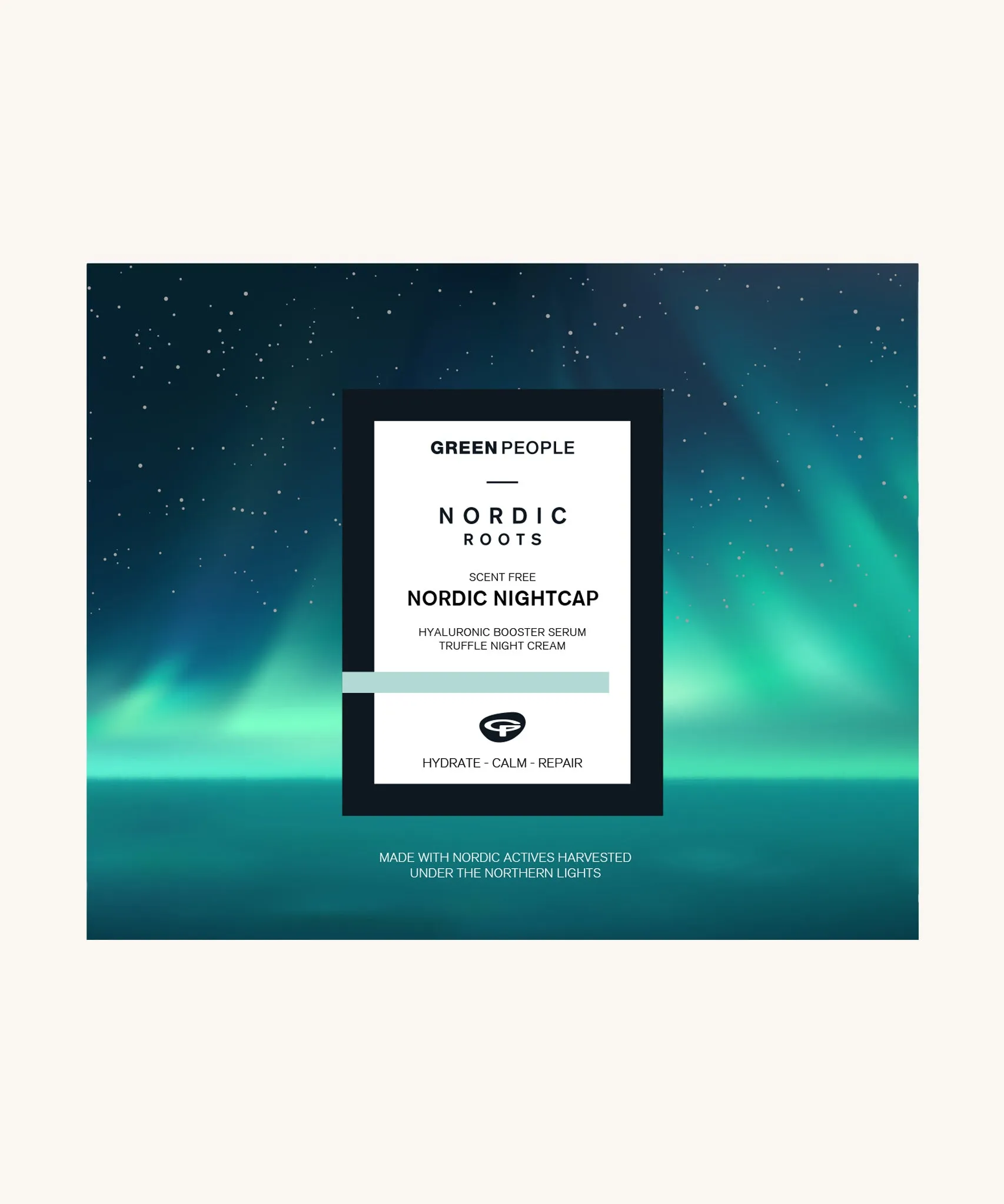 Green People Nordic Nightcap Skincare Gift Set Box