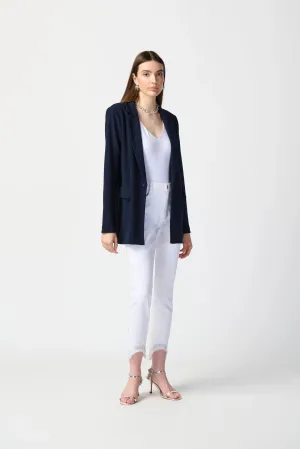 Joseph Ribkoff Long Blazer Midnight Blue