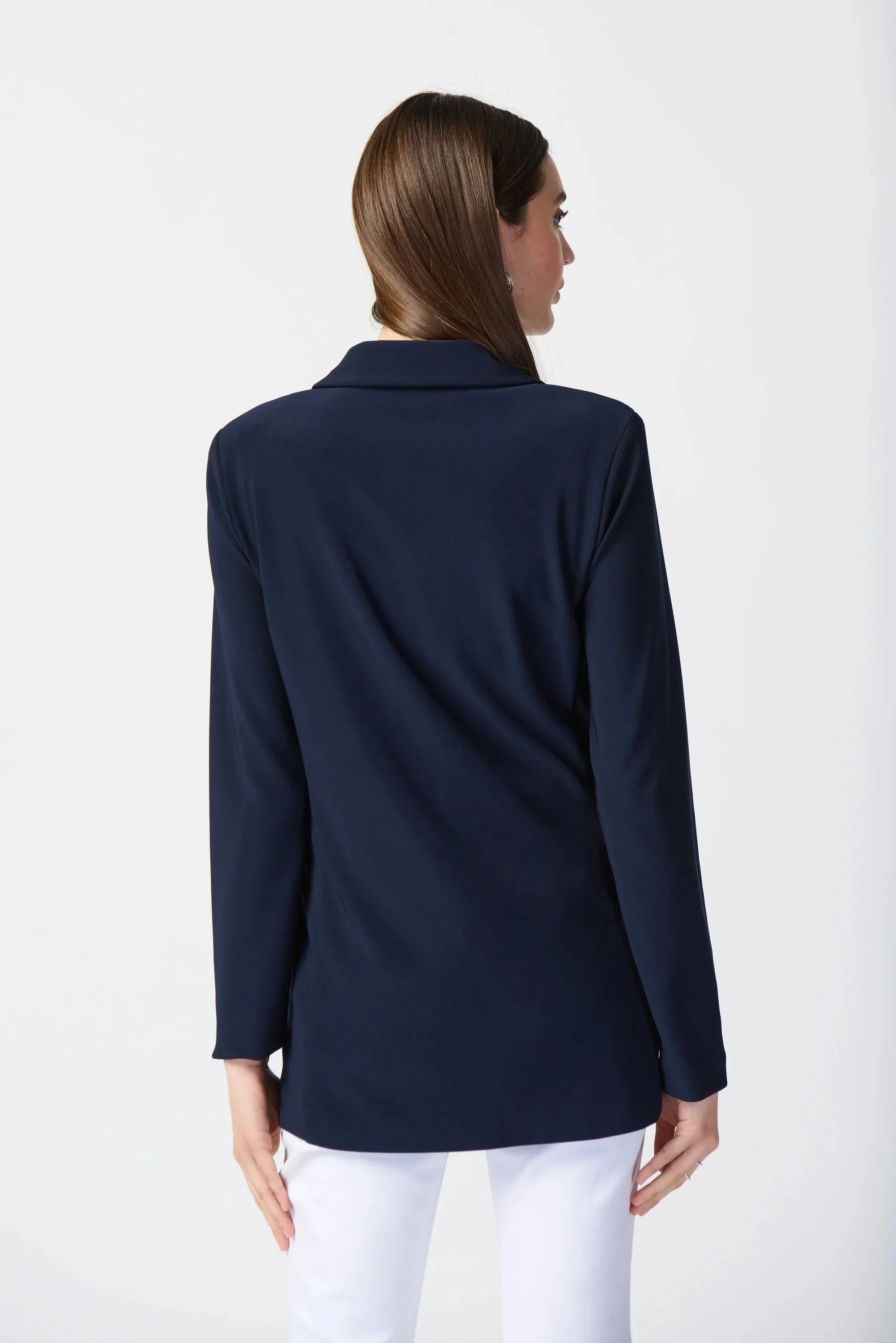 Joseph Ribkoff Long Blazer Midnight Blue