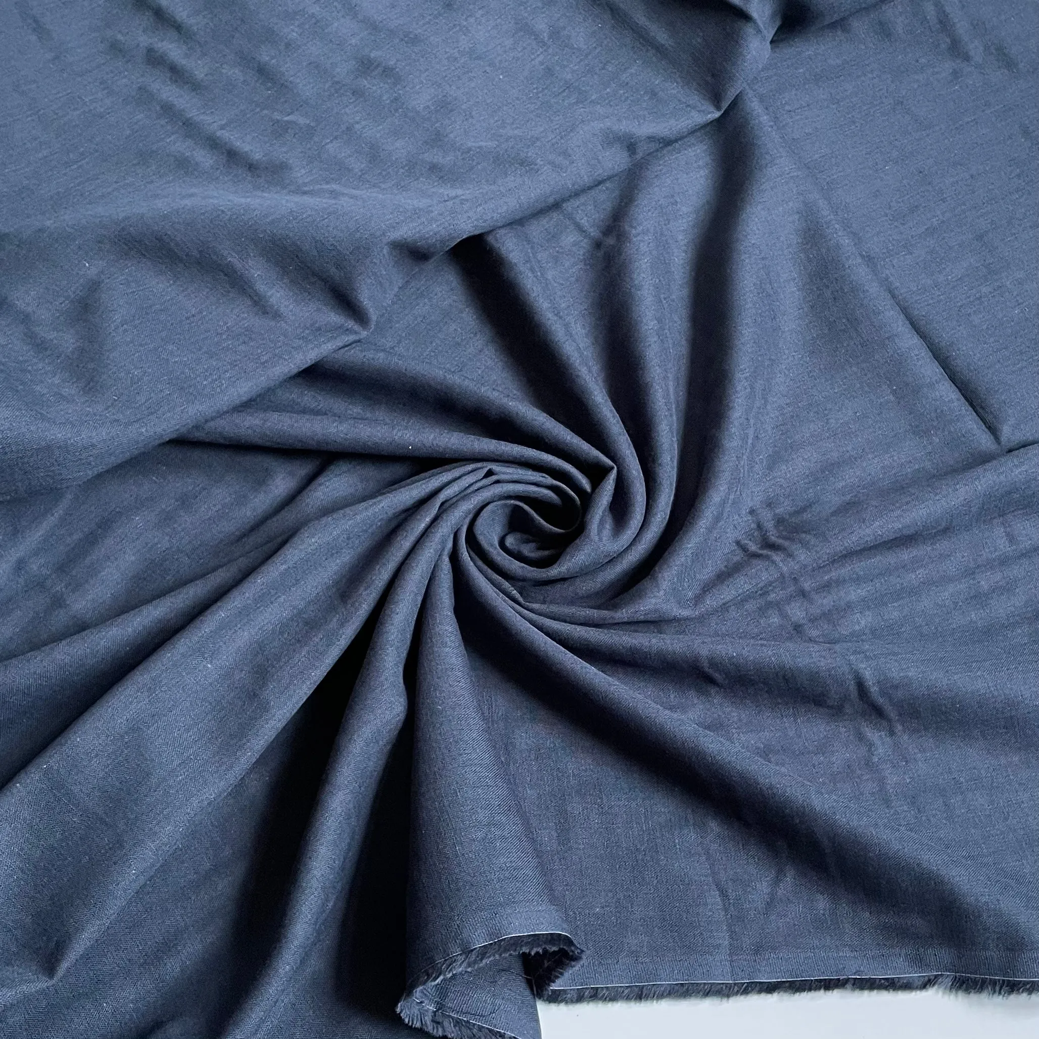 Kokka Cotton / Rayon Double Gauze - Navy