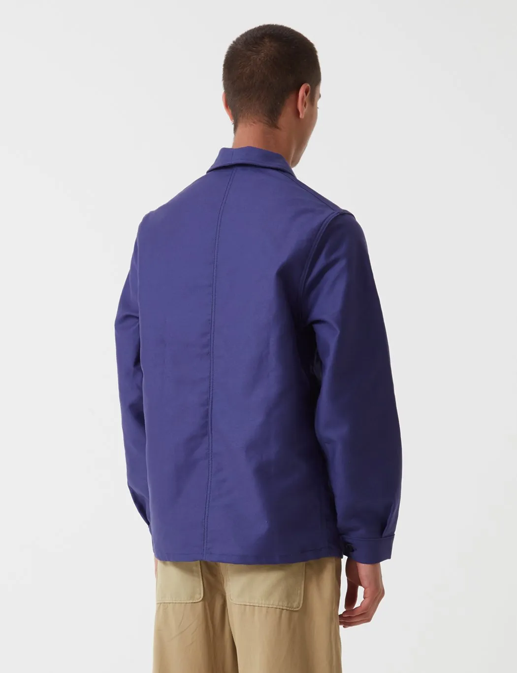 Le Laboureur Moleskin Work Jacket - Navy Blue