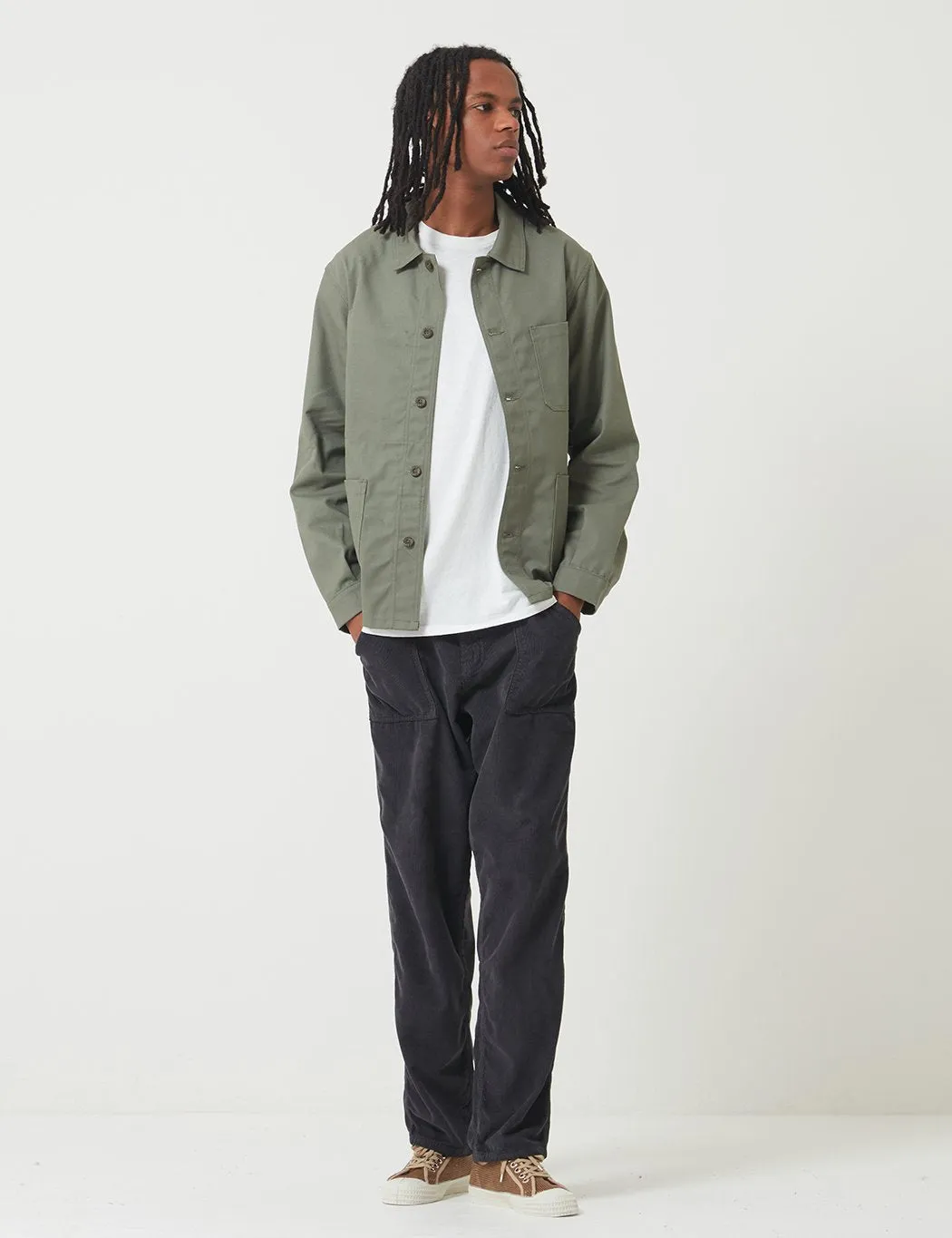 Le Laboureur Work Jacket - Light Green