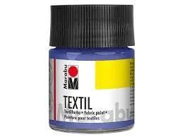 Marabu Textil, 052 Medium Blue, 50 Ml