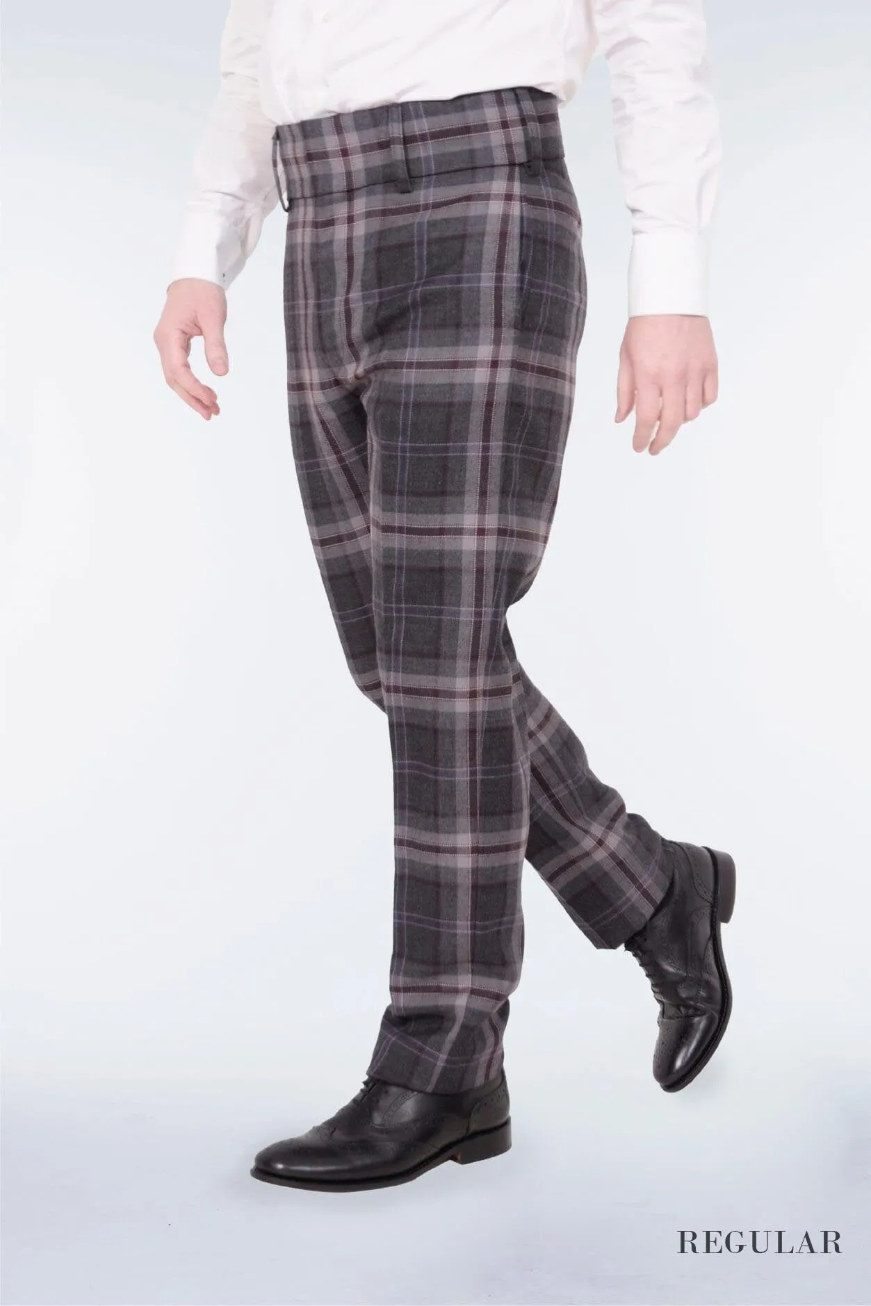 Mens Tartan Trousers Outfit