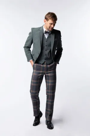 Mens Tartan Trousers Outfit