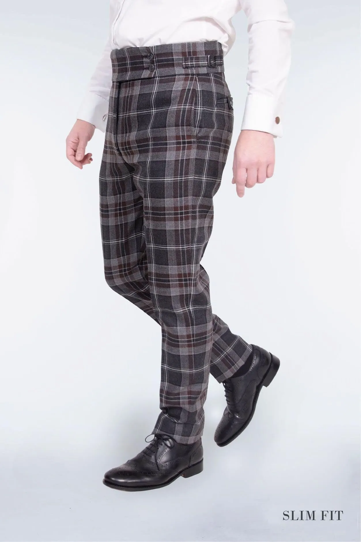 Mens Tartan Trousers Outfit