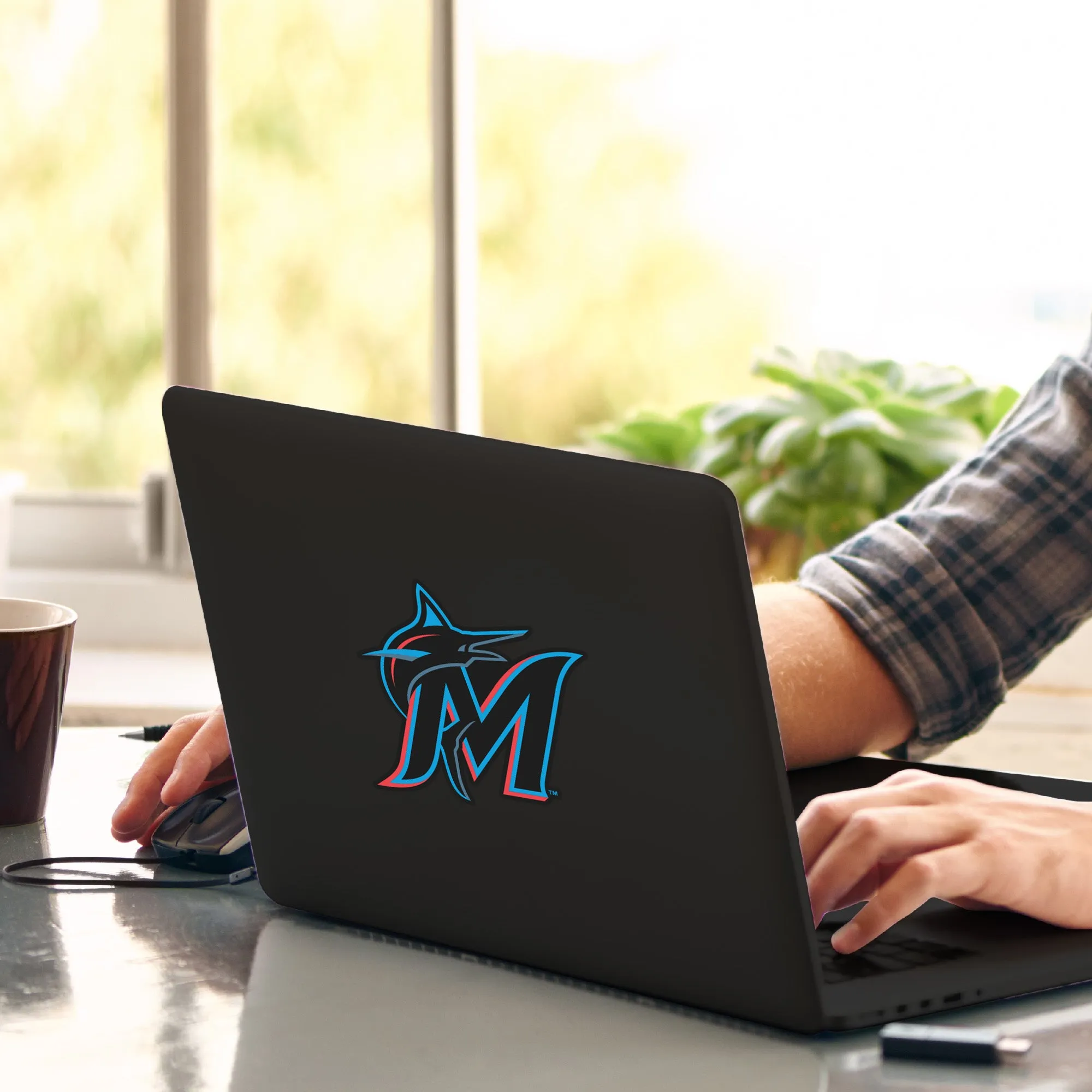 Miami Marlins Matte Decal Sticker