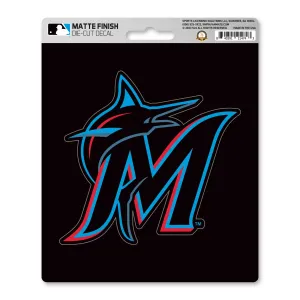 Miami Marlins Matte Decal Sticker