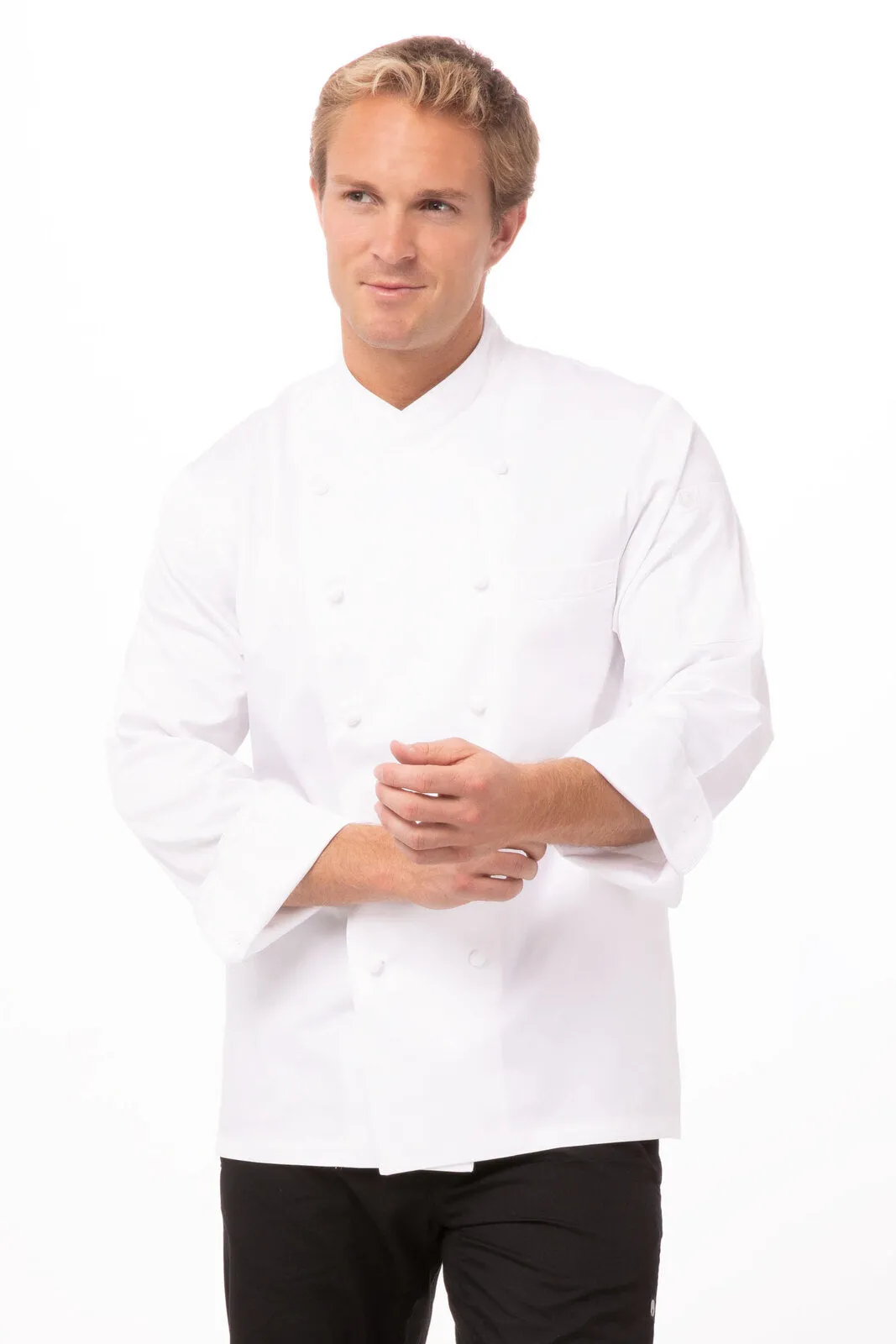 Milan Men's Premium Cotton Chef Jacket