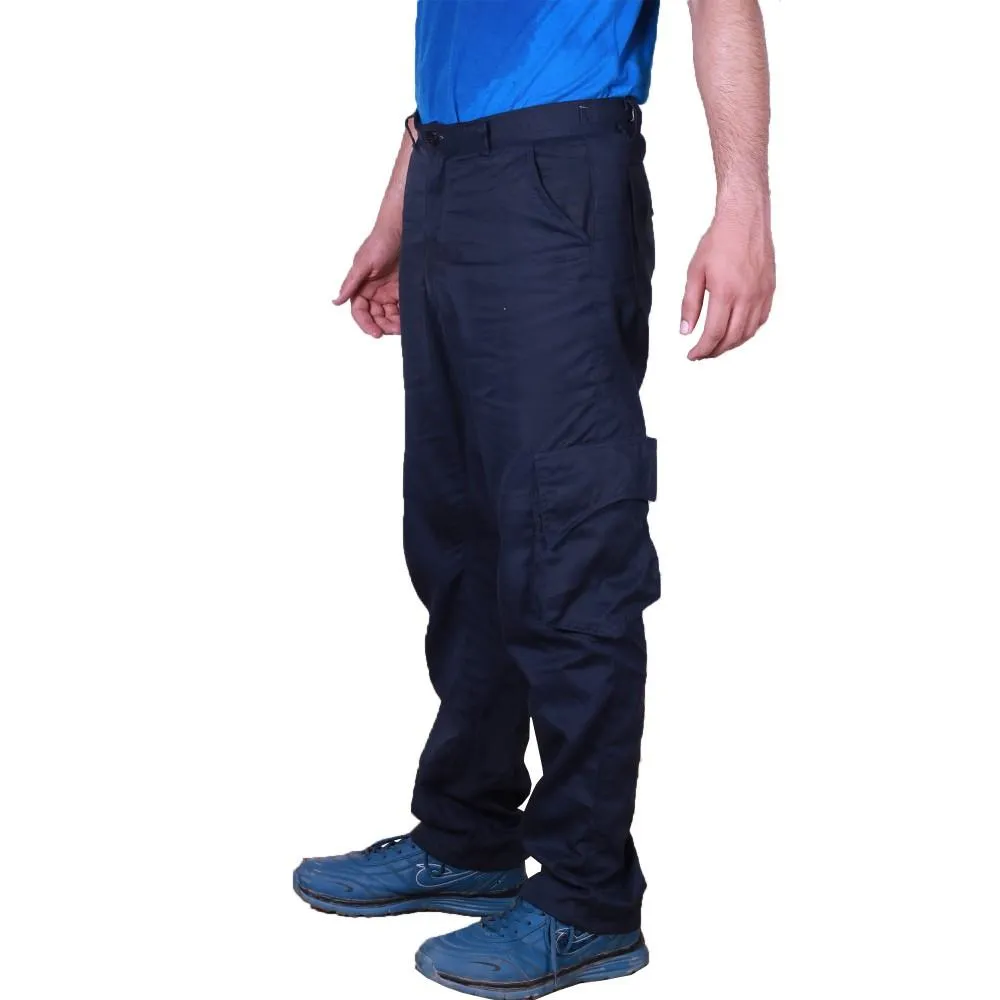 Navy Blue Cargo Pant For Work