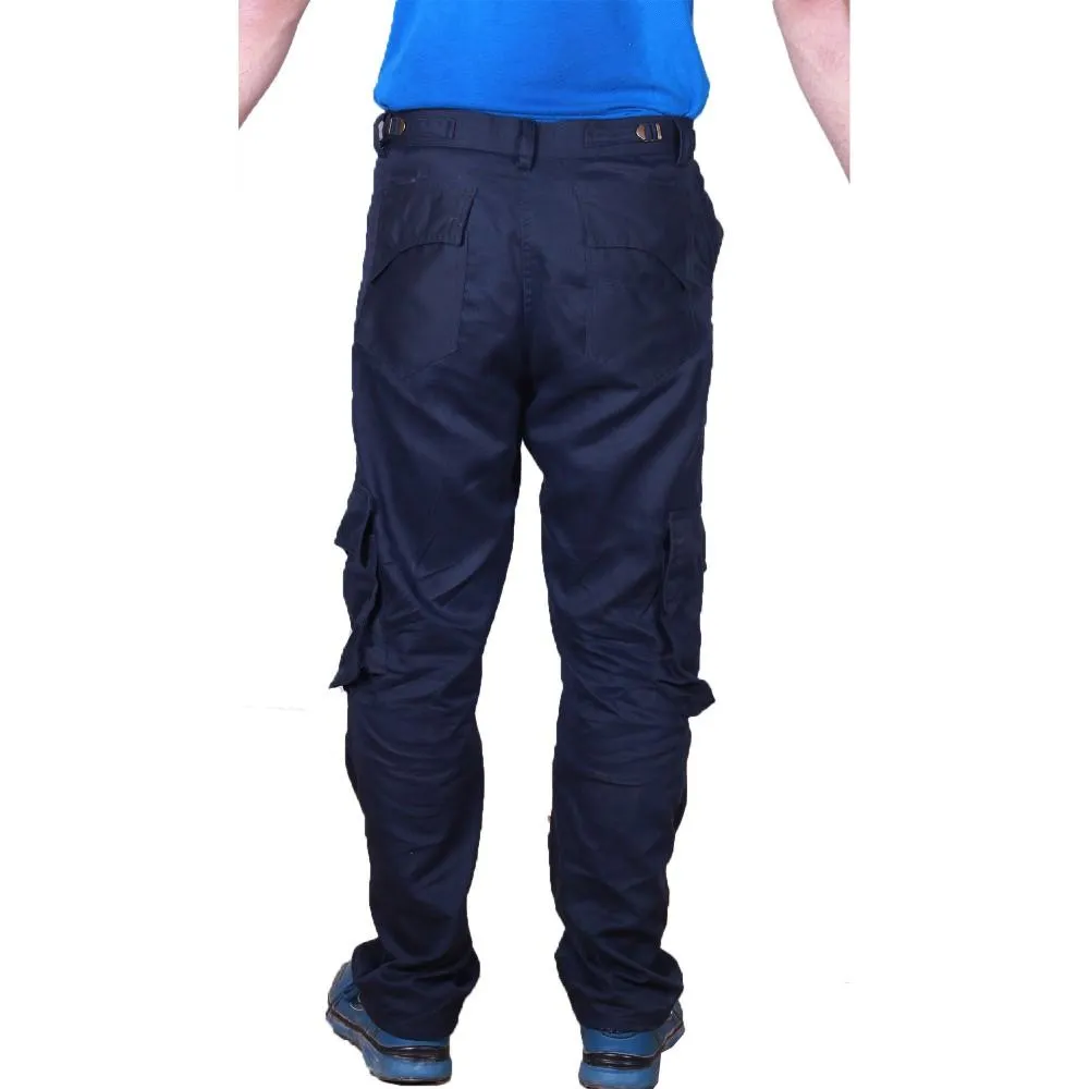 Navy Blue Cargo Pant For Work