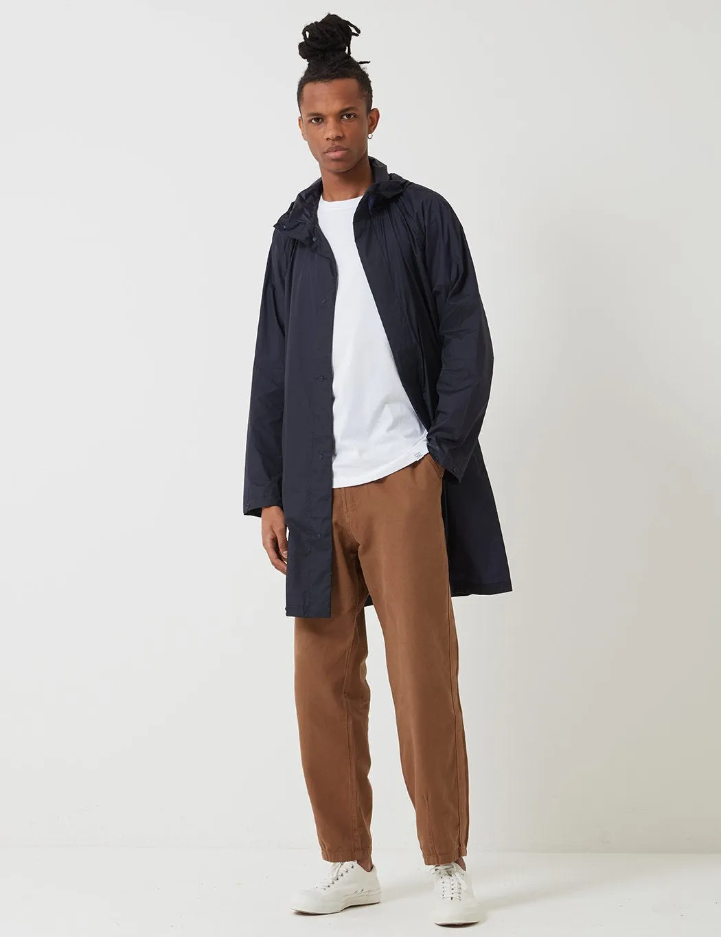 Norse Projects Elias Light Rain Jacket - Dark Navy Blue