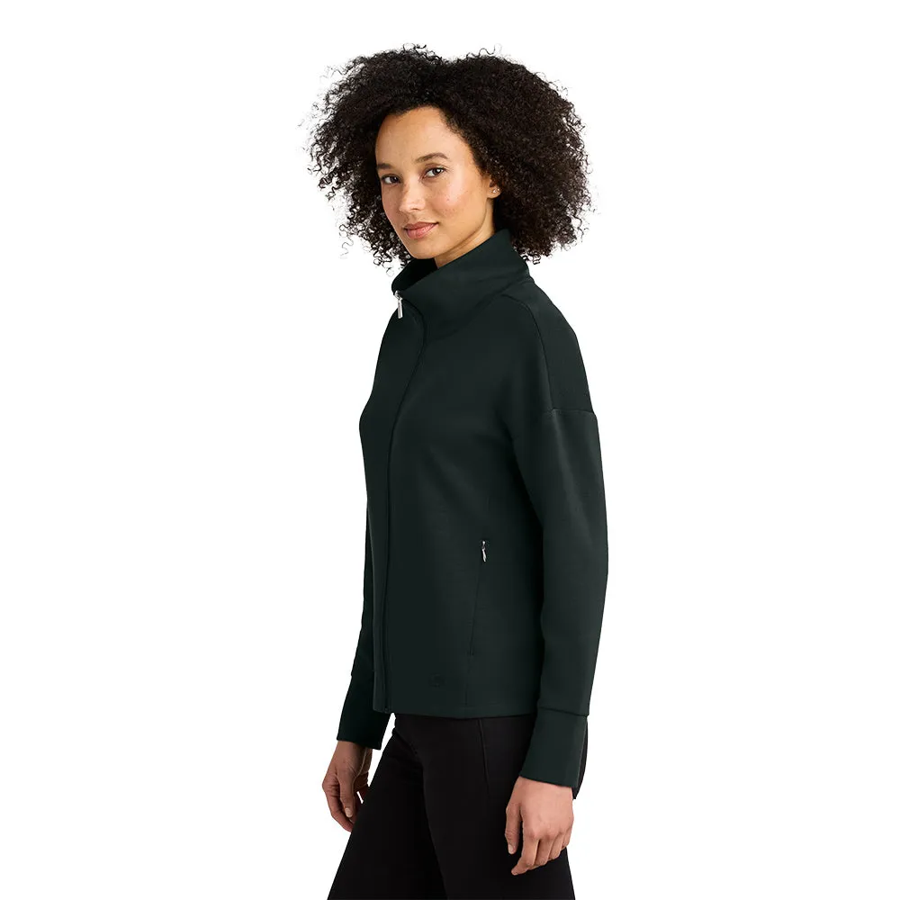 OGIO® Women’s Transcend Full-Zip - Blacktop