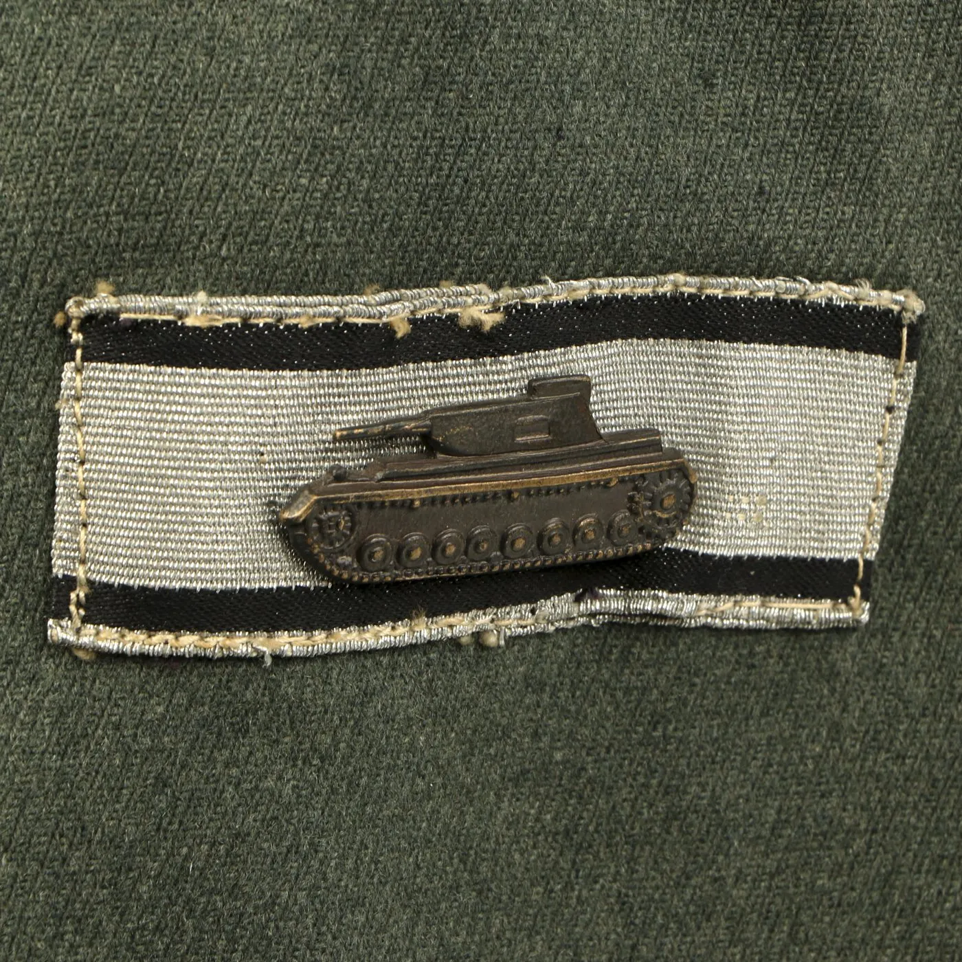 Original German WWII Named Heer Colonel's Waffenrock Tunic with Tank Destruction Badge