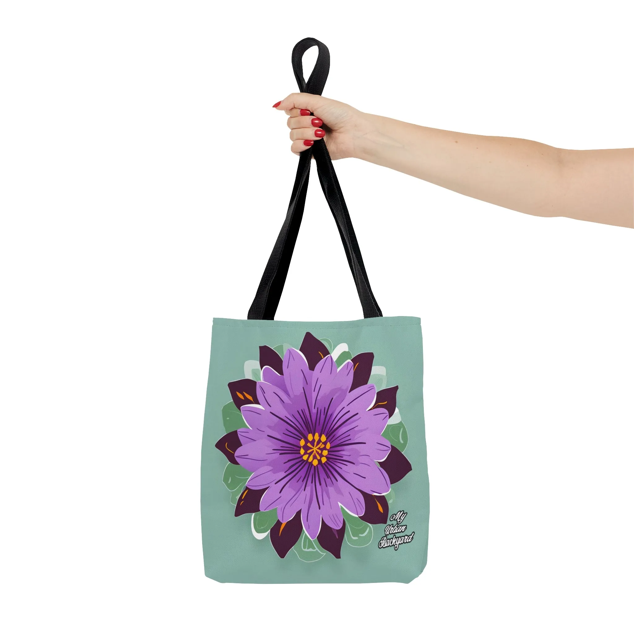 Purple Flower, Tote Bag for Everyday Use - Durable and Functional