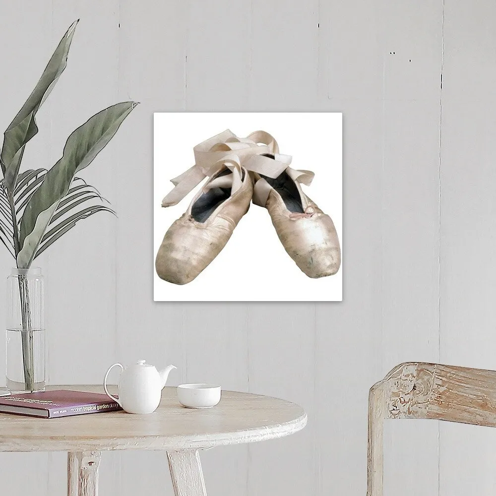 "Ballet slippers" Canvas Wall Art