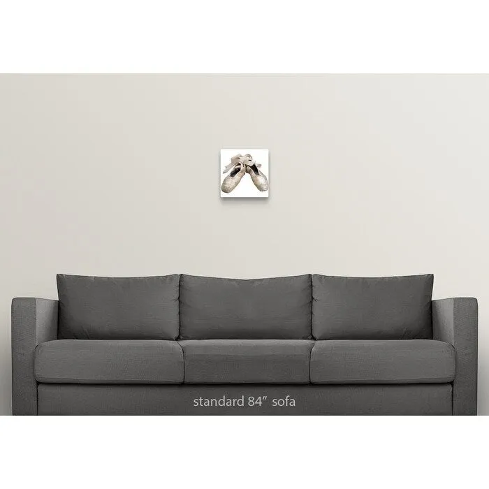 "Ballet slippers" Canvas Wall Art