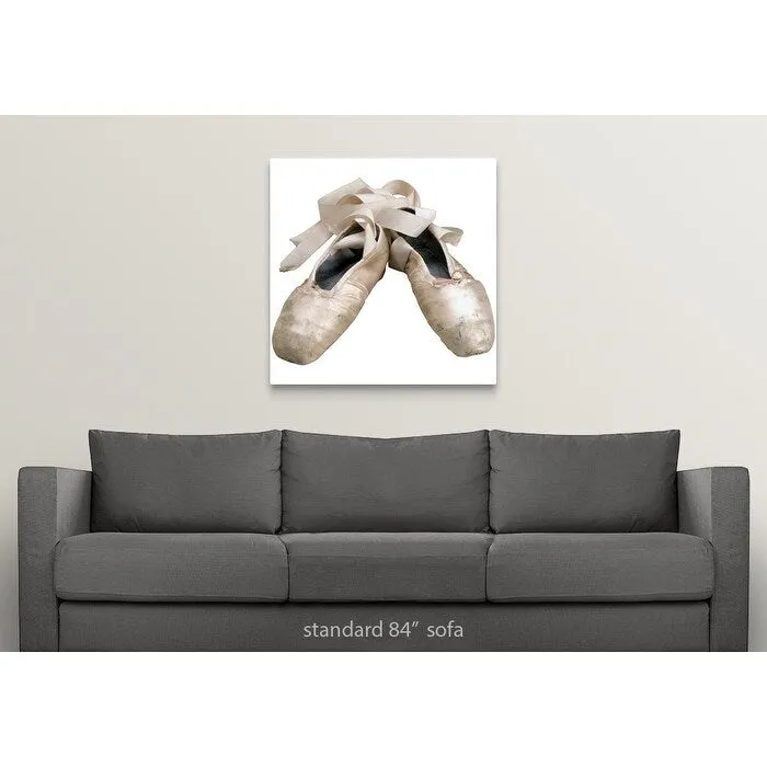 "Ballet slippers" Canvas Wall Art