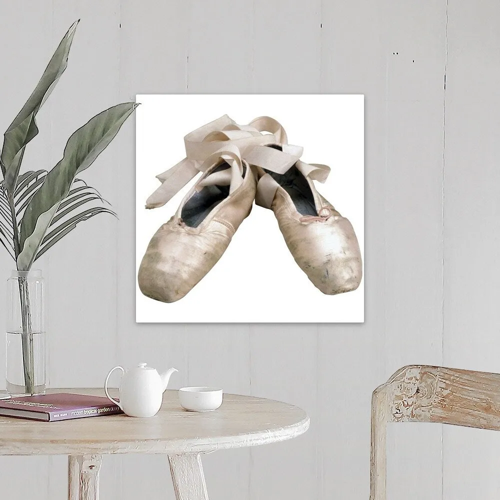 "Ballet slippers" Canvas Wall Art