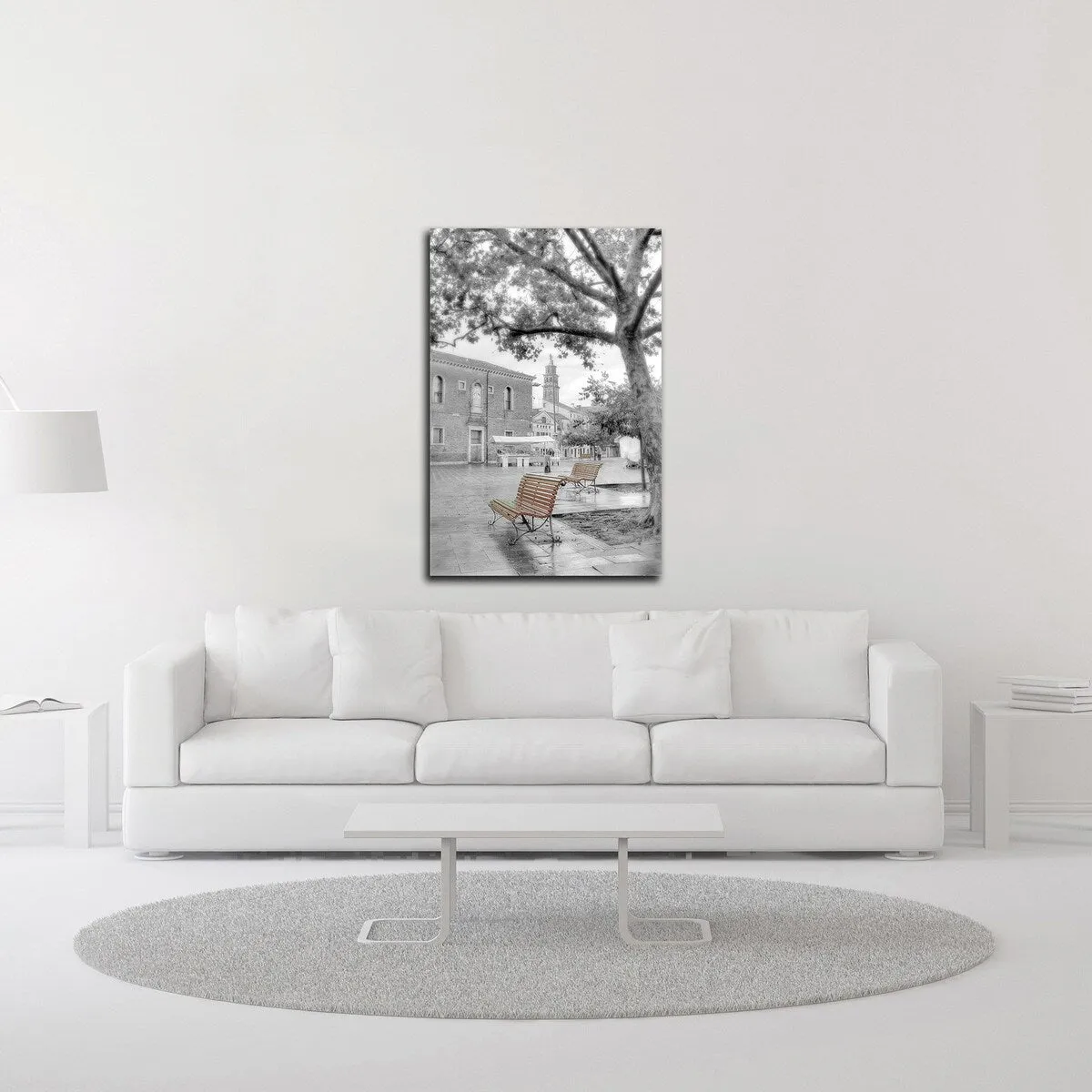 "Campo Santa Margherita #1" Wrapped Canvas Print Wall Art