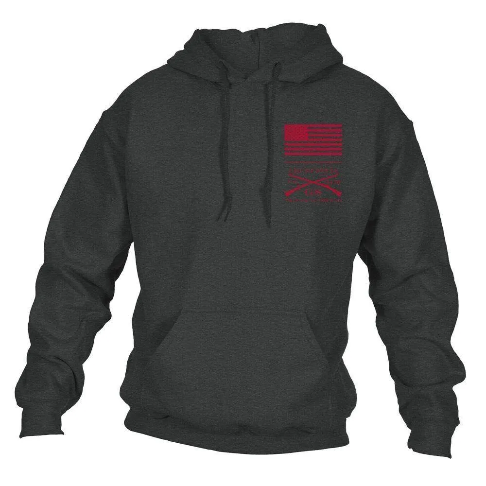 Red Blood Blue Collar® Hoodie - Dark Heather