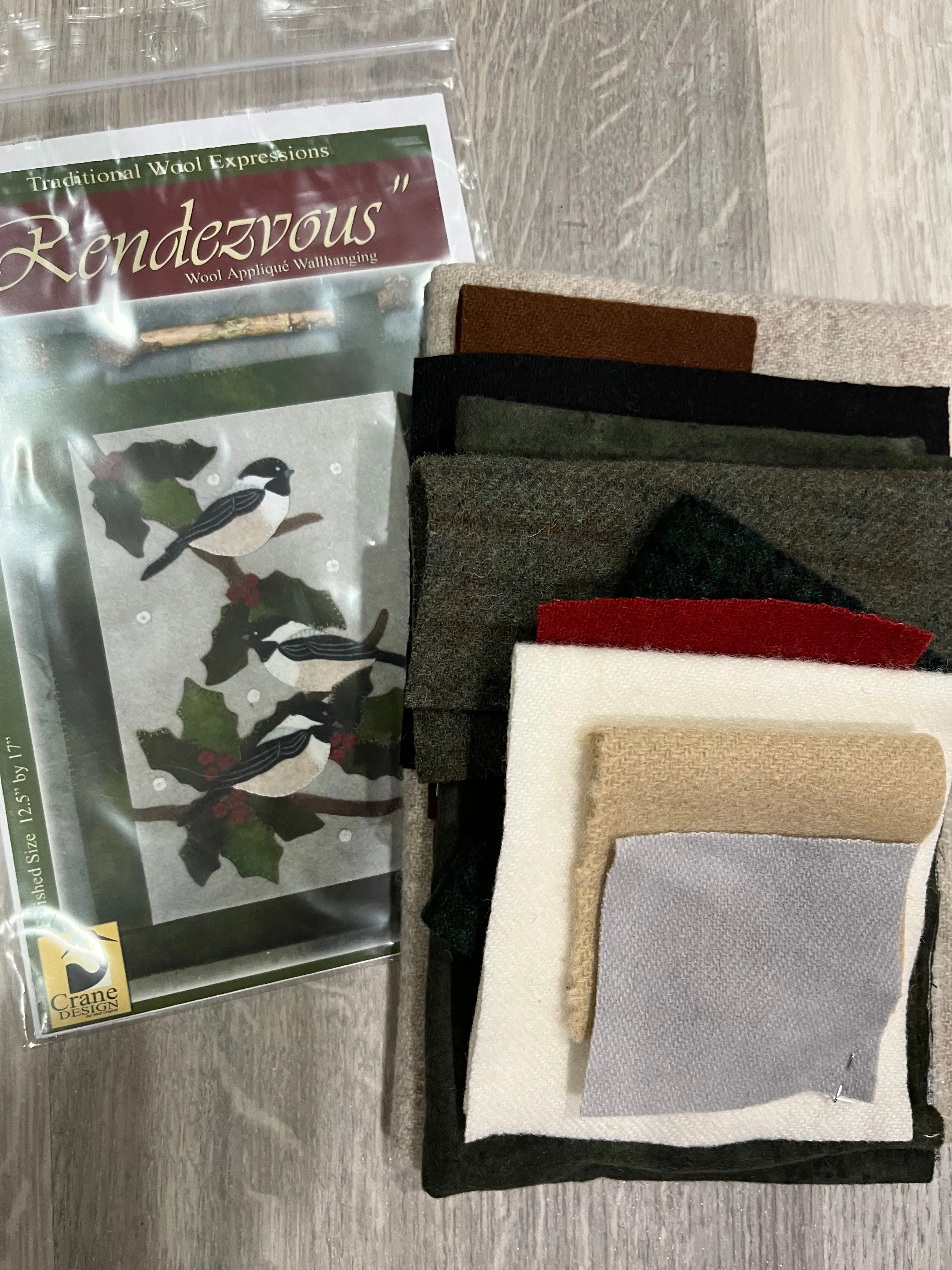 Rendezvous Wool Appliqué Kit