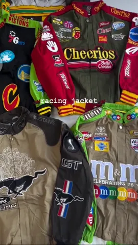 Rework Style Nascar Jackets 50 pieces