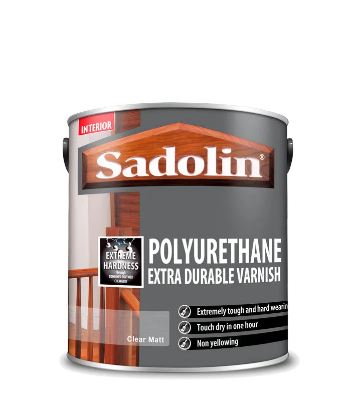 Sadolin Polyurethane Extra Durable Interior Varnish