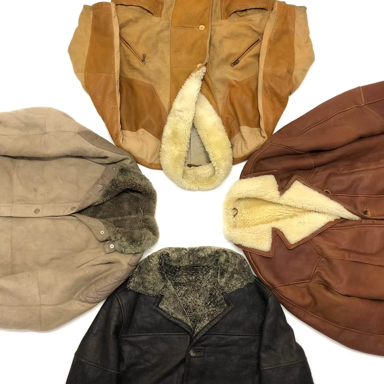 SHEEPSKIN JACKET BALE - 15 PCS