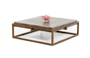 Shepard Modern Concrete Coffee Table