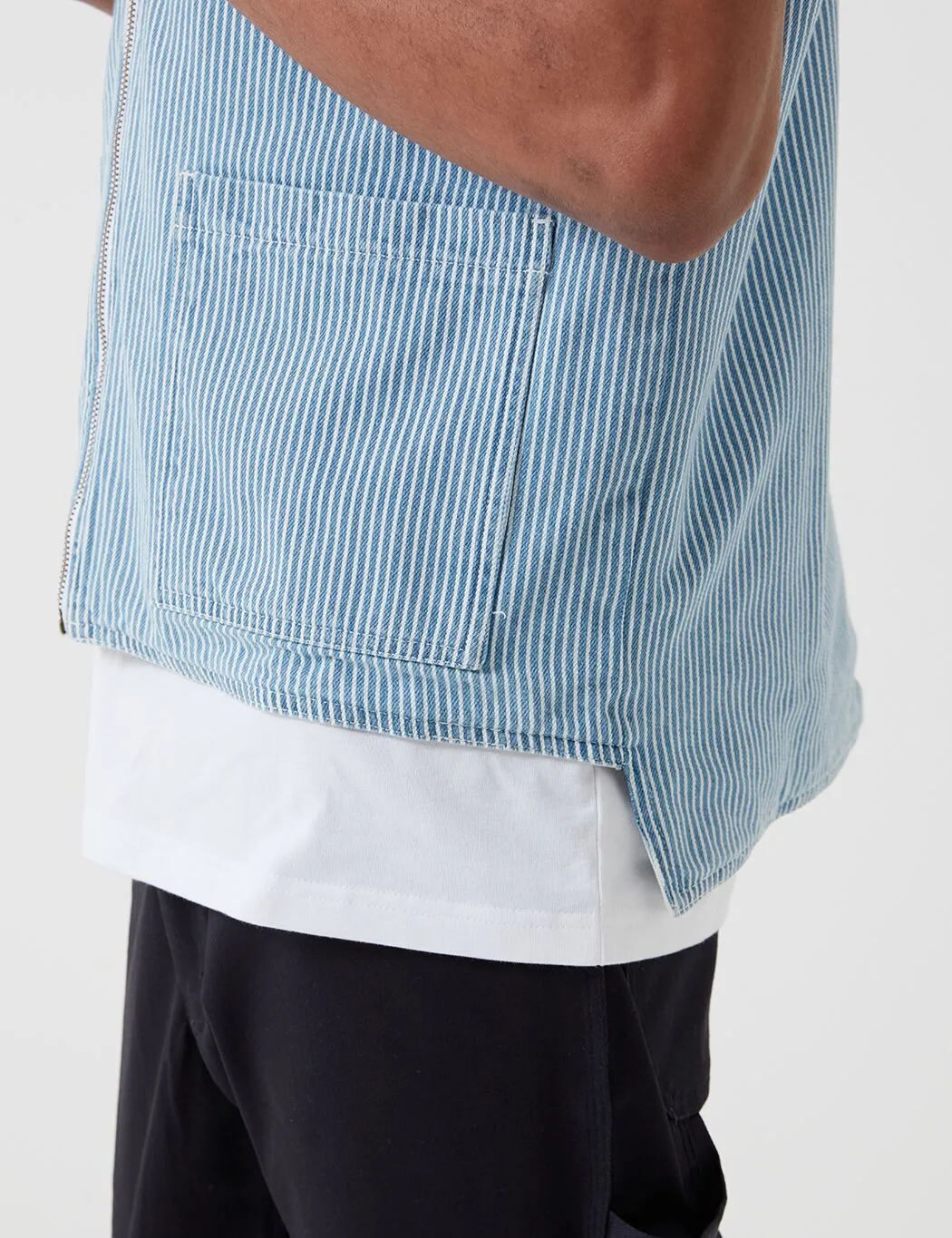 Stan Ray Liner Vest - Bleached Hickory