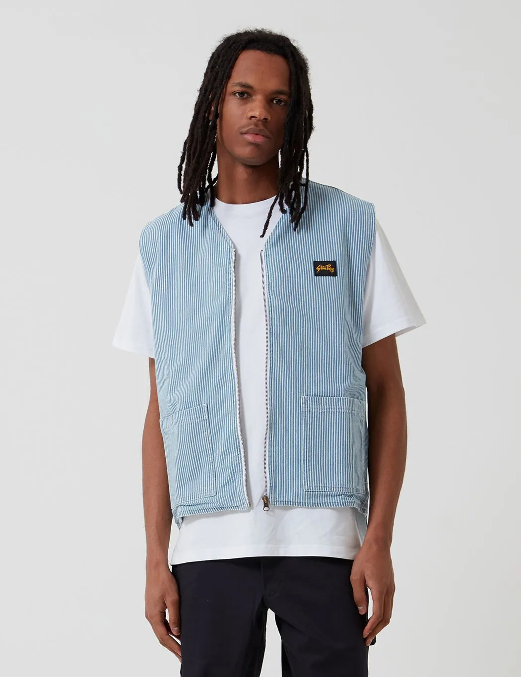 Stan Ray Liner Vest - Bleached Hickory