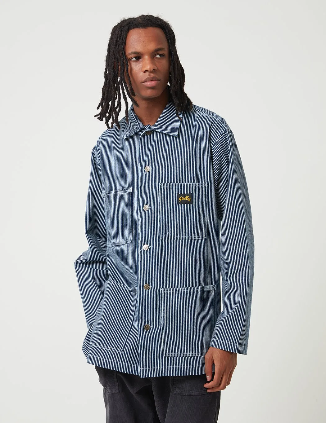 Stan Ray Shop Jacket - One Wash Hickory Blue